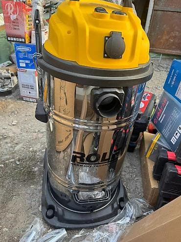 clean box: Промышленный пылесос ROLF TOP-30970L - Объем бака: 70 л (нержавеющая — 1