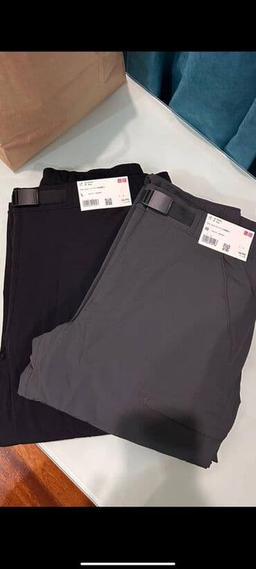 Плащи: Куплю такие мужские утеплённые штаны/брюки юникло (uniqlo) в черном — 2