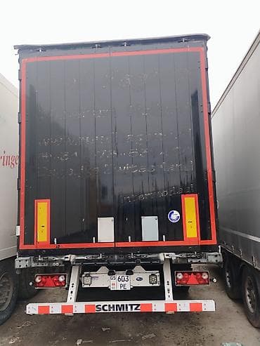 шторки на двери: Прицеп, Schmitz Cargobull, Шторный — 1