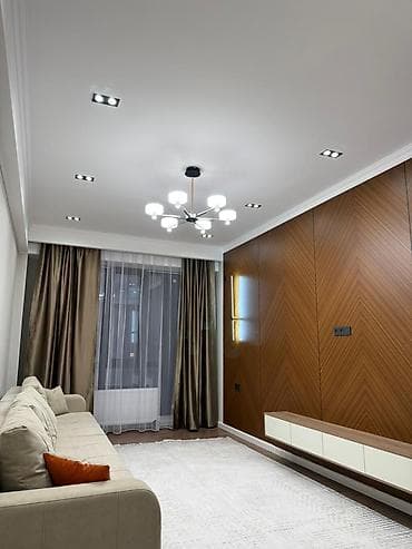 Квартиры: 2 комнаты, 68 м², Элитка, 12 этаж, Дизайнерский ремонт — 6