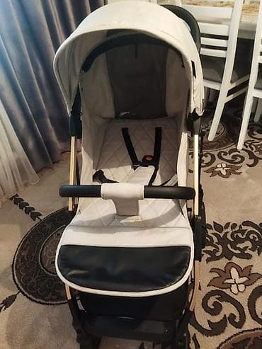 классический брюки мужские: Коляска, цвет - Золотой, Б/у — 5