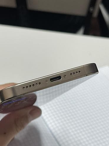 iphone 3g: IPhone 16 Pro Max, Б/у, 256 ГБ, Desert Titanium, 99 % — 3