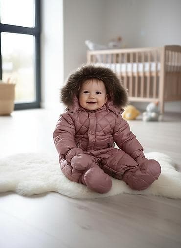 Тёплый комбинезон для девочек.рост 68,состояние отличное, так как at lalafo.kg Тёплый комбинезон для девочек.рост 68,состояние отличное, так как