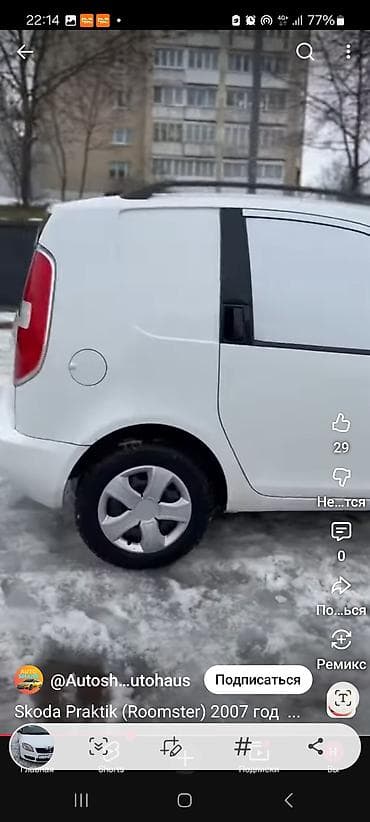 Skoda Praktik: 2007 г., Фургон