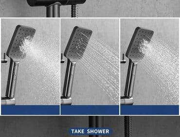 буу шефер: Продаю смеситель, Тропический душ, цвет Сатин покупал для себя но не — 4