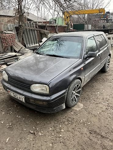 v klass: Volkswagen Golf: 1993 г., Бензин, Хэтчбэк — 5
