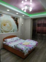 кара балта суточная квартира: 1 комната, Душевая кабина, Постельное белье, Кондиционер — 2