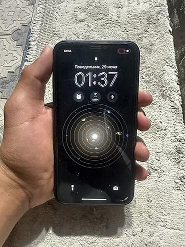 айфон эир: IPhone 11, Б/у, Синий — 2