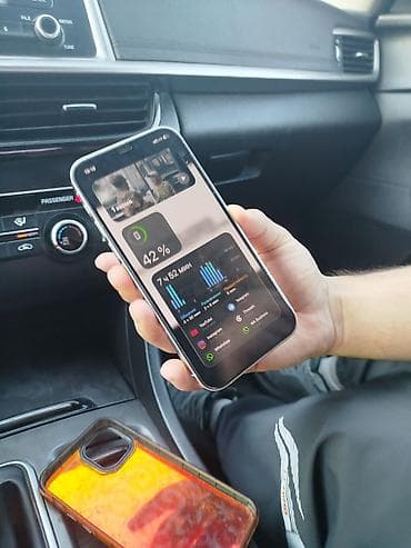 iphon 17: IPhone 12 Pro, Б/у, 128 ГБ, Серебристый, Зарядное устройство, 76 % — 5
