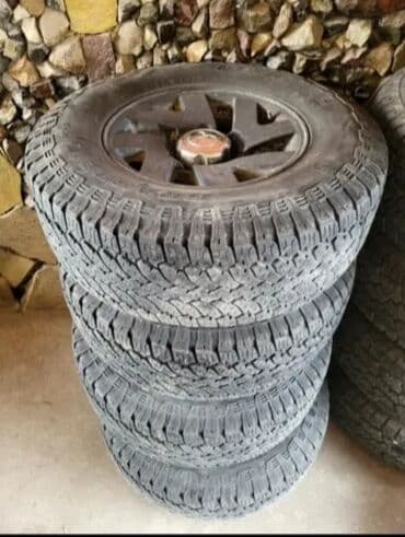 где купить резину на авто: Шины 265 / 70 / R 16, Всесезонная, Б/у, Комплект, Внедорожные (АТ/МТ) — 2