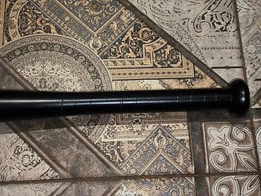 Спорттук сумкалар: Бейсбольная бита, черная - Материал: металл (алюминий) - Цвет — 2