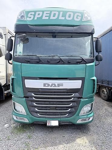 Тягач, DAF, 2016 г., Тентованный