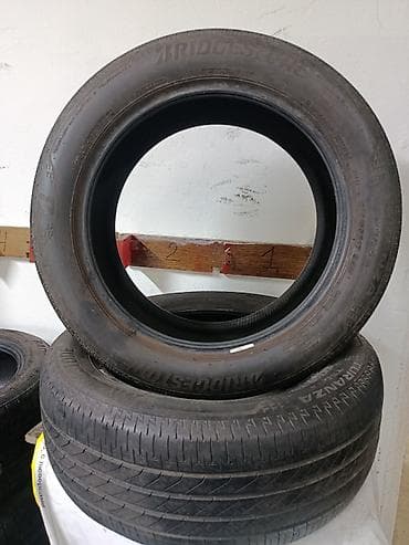 kia ray: Шины 225 / 55 / R 17, Лето, Б/у, Комплект, Легковые, Япония, Bridgestone — 2