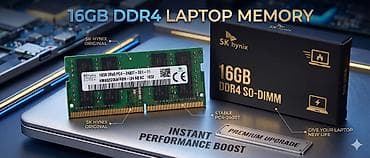 Оперативная память, Б/у, Samsung, 16 ГБ, DDR4, 2400 МГц, Для ноутбука