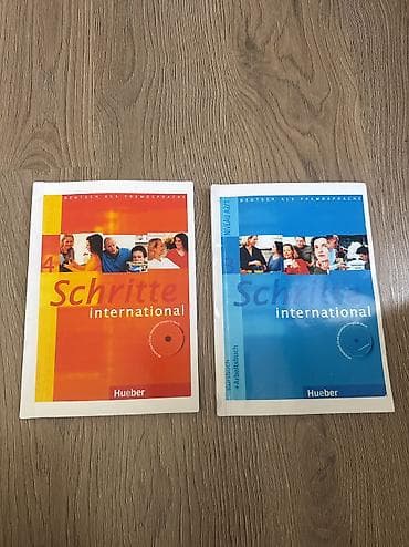 книга немецкий: Продаю две книги по немецкому🇩🇪 Б/у,исписанные A2.1 и A2.2📚 За 500 сом — 1