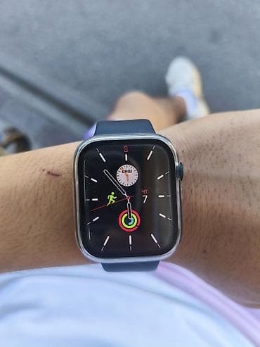 Продаю Apple Watch Series 7 45 mm, АКБ-100%, состояние идеальное, есть