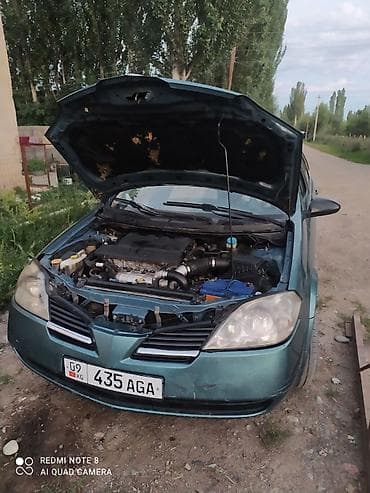 мерседес бенз а: Nissan Primera: 2002 г., 2.2 л, Механика, Дизель, Универсал — 1