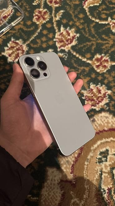 IPhone 15 Pro Max, 1 ТБ, Natural Titanium, Коробка