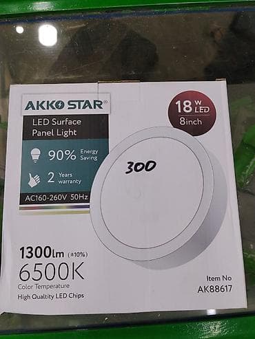led matrix panel: Потолочный накладной светодиодный светильник AKKO STAR - Модель — 1