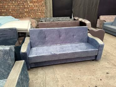 раздвижные диваны: Прямой диван, Трехместный — 6