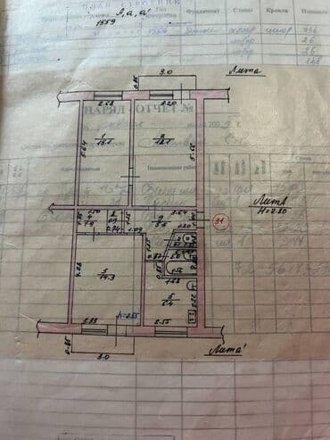 долгосрочная аренда квартир восток 5: 3 комнаты, 65 м², Индивидуалка, 5 этаж, Косметический ремонт — 9