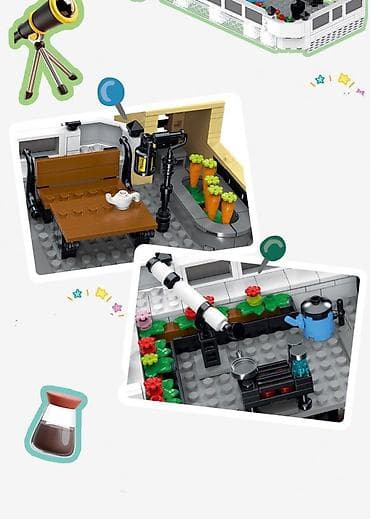 Игрушки: Конструктор "City office" 🔥 🔸️Размер: 23,5 × 17,5 × 25,5 см 🔸️1499 — 6