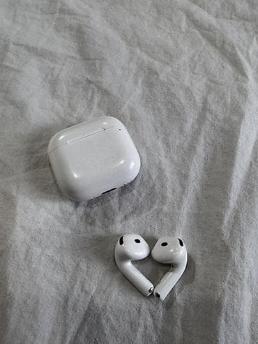 bluetooth speaker: Беспроводные наушники-вкладыши, Apple, AirPods 4, Б/у — 5