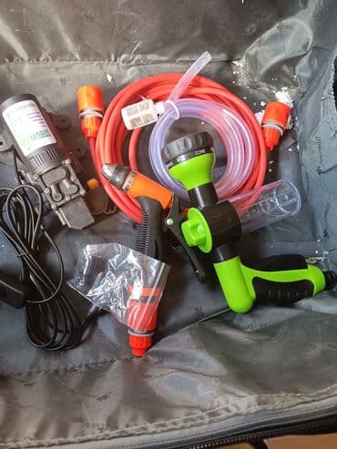 моющий пылесос для химчистки салона автомобиля бу: Портативная автомойка высокого давления с насосом — 4