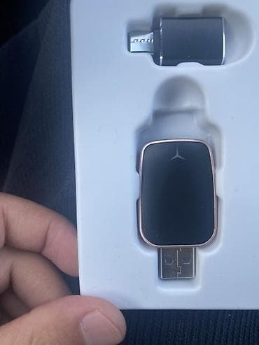 ipad iphone: Bluetooth‑адаптер для беспроводного CarPlay/Android Auto + переходник — 1