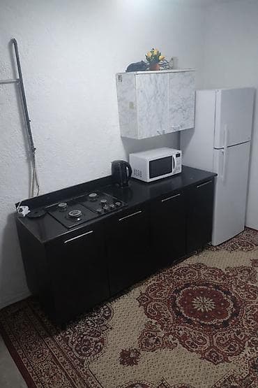 аренда комната бишкек: 27 м², Эмереги менен — 2