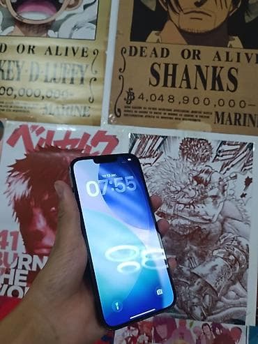 14 iphone: IPhone 13 Pro Max, Б/у, 256 ГБ, Black Titanium, Чехол, 100 % — 2
