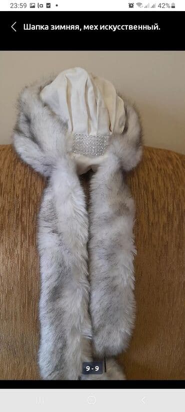 спортивное оборудование: Шапка, Шерсть, Осень-весна, Вязаная модель — 6