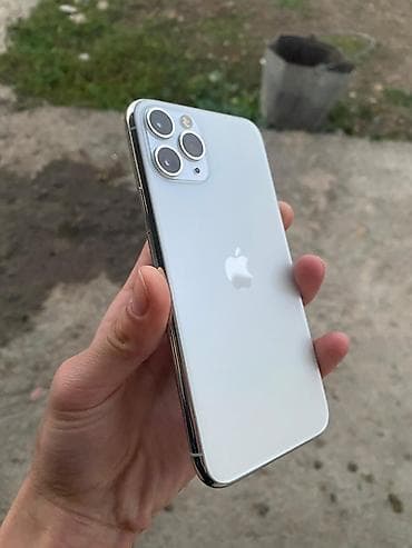 IPhone 11 Pro, Б/у, 256 ГБ, Серебристый, 80 %