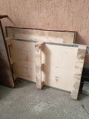 бетоный латок: Опалубка Монолитная, Комбинированная, Б/у 2 * 1, Самовывоз — 4