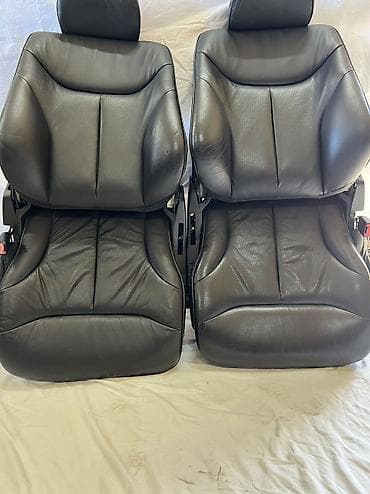 Переднее сиденье, Кожа, Mercedes-Benz 1997 г., Б/у, Оригинал, Япония