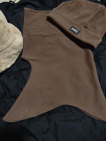 Шапка, Бини, Трикотаж, Зима