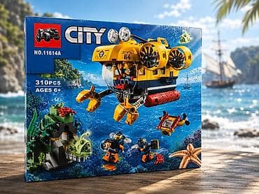 fidget cube: Конструктор CITY «Подводная экспедиция» — набор для юных — 1