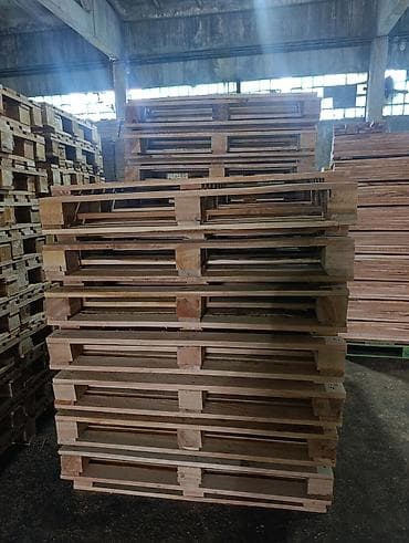 Деревянные поддоны (паллеты) - Материал: массив древесины at lalafo.kg Деревянные поддоны (паллеты) - Материал: массив древесины