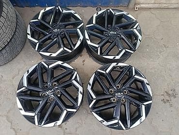 Диски: Литые Диски R 18 Kia, Комплект, отверстий - 5, Б/у — 1