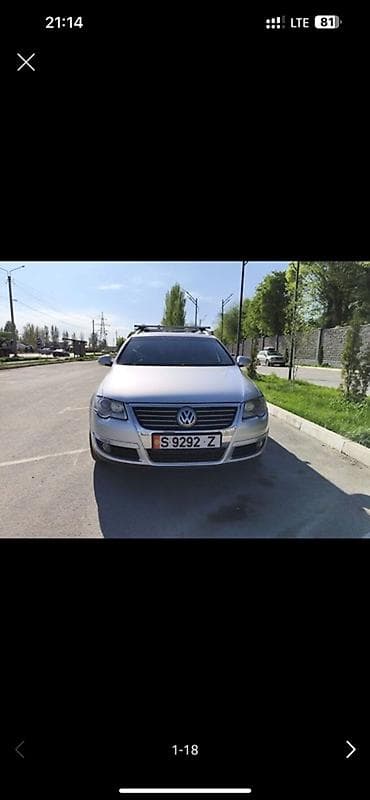 сокулук авто: Volkswagen Passat Variant: 2006 г., 2 л, Автомат, Дизель, Универсал — 2
