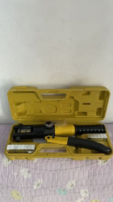 Компрессорлор: Пресс гидравлический ручной для кабельных наконечников, гильз, клемм — 1