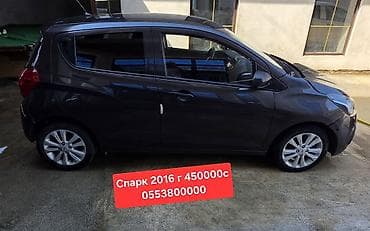 Транспорт: Chevrolet Spark: 2016 г., 1 л, Автомат, Бензин, Универсал — 1