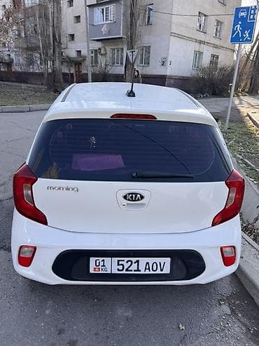 эски унаалар: Kia Morning: 2018 г., Автомат, Бензин, Хетчбек — 4