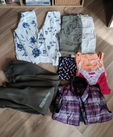 Вещи пакетом на 9-13 лет .
все за