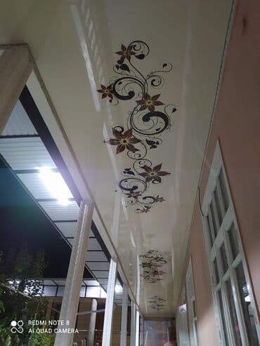 Дизайн, проектирование: Натяжной потолок Глянцевое, Матовое, 3D потолки Гарантия, Бесплатная консультация, Бесплатный замер — 18