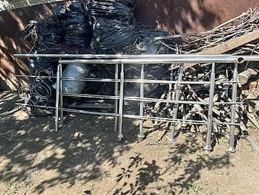 Готовые перила: Готовые перила, Материал: Нержавеющая сталь, Для лестницы — 5