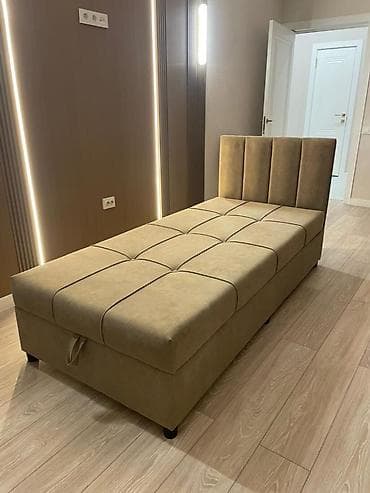 авто спальник: Односпальная кровать, Новый, С мягким изголовьем, В рассрочку, длина - 200 см — 5