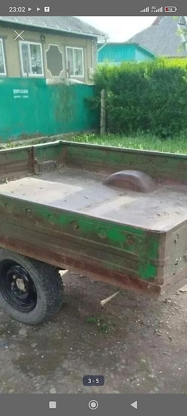 УАЗ: Одноосный прицеп с кузовом от УАЗ/ГАЗ (бортовой). Характеристики и — 3