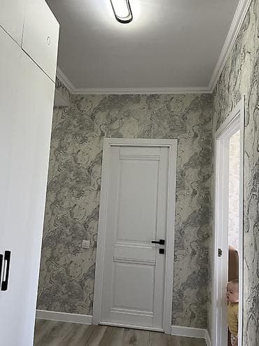 flat osh: 2 комнаты, 60 м², Городская больница №4 (ул. Айни) 4 этаж, Евроремонт — 10
