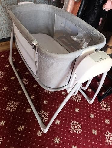 Люлька, Б/у, Колыбель, Металл, цвет - Серый